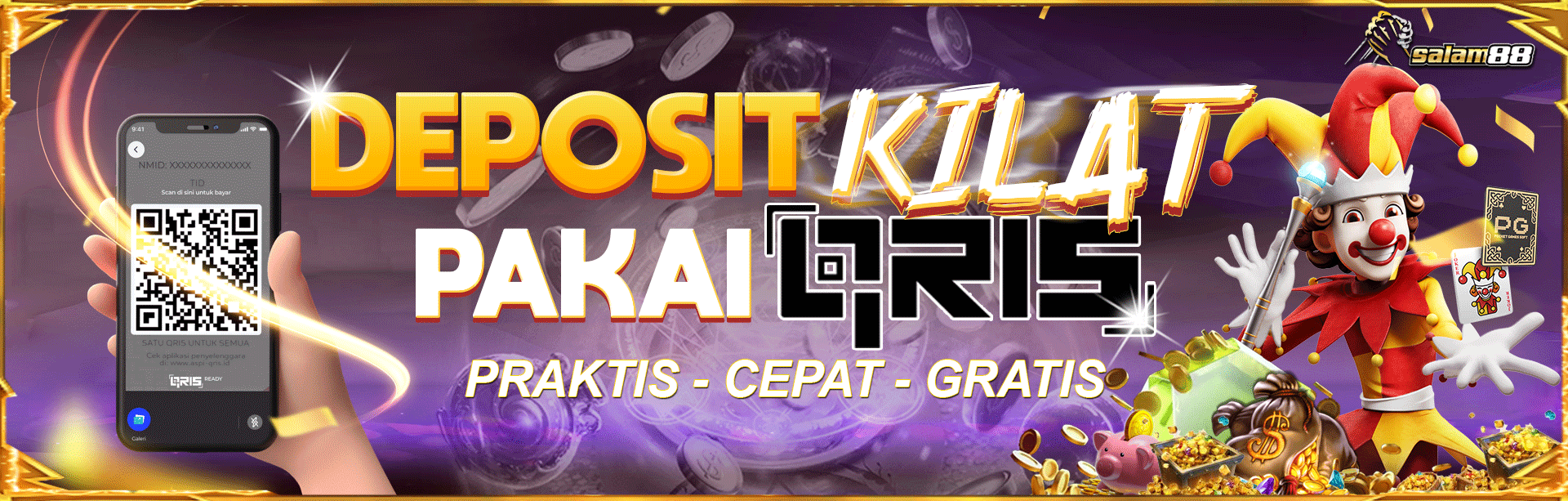 SALAM88 DEPOSIT QRIS